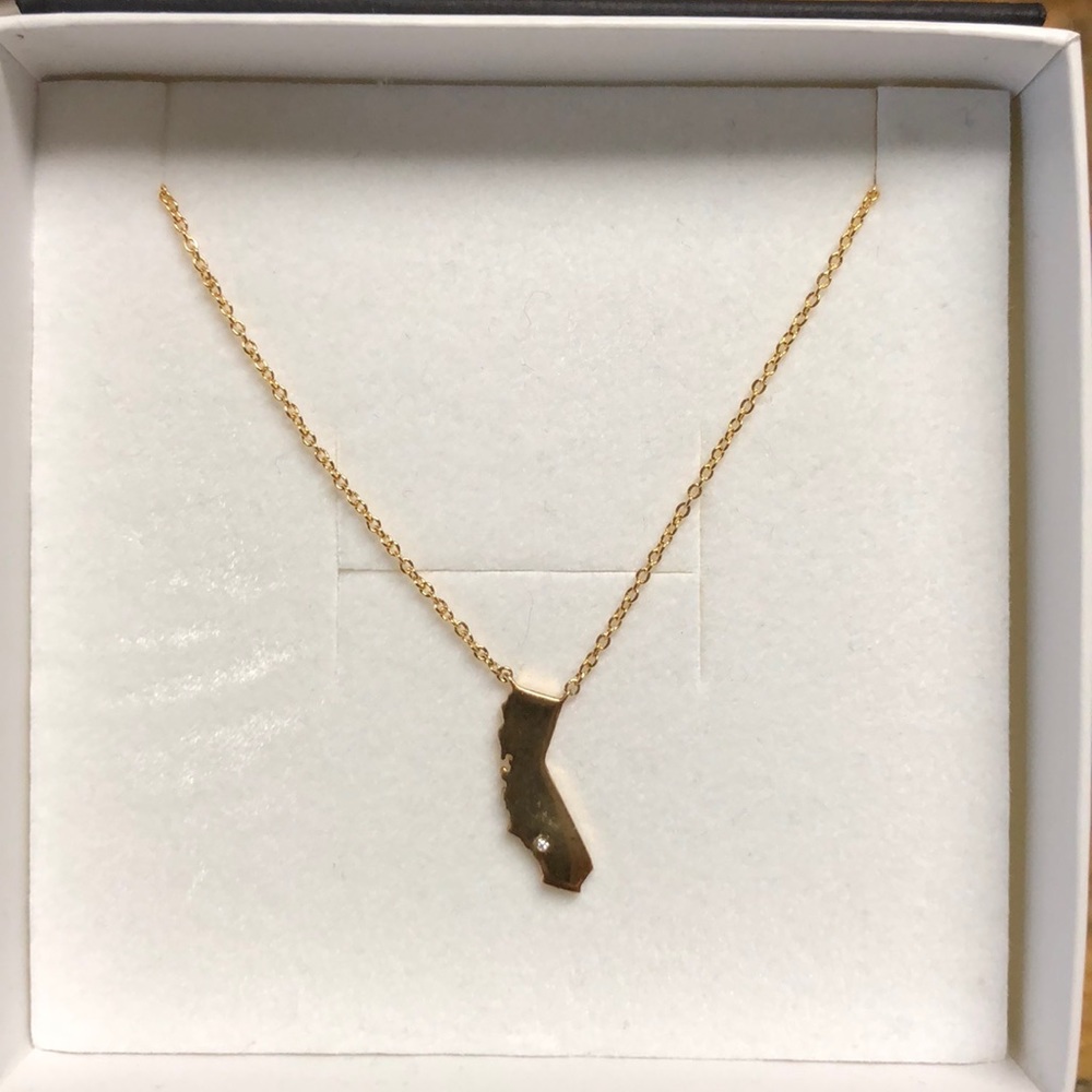 Sugar Bean LA, California Necklace